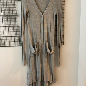 Free people maxi cardigan size small